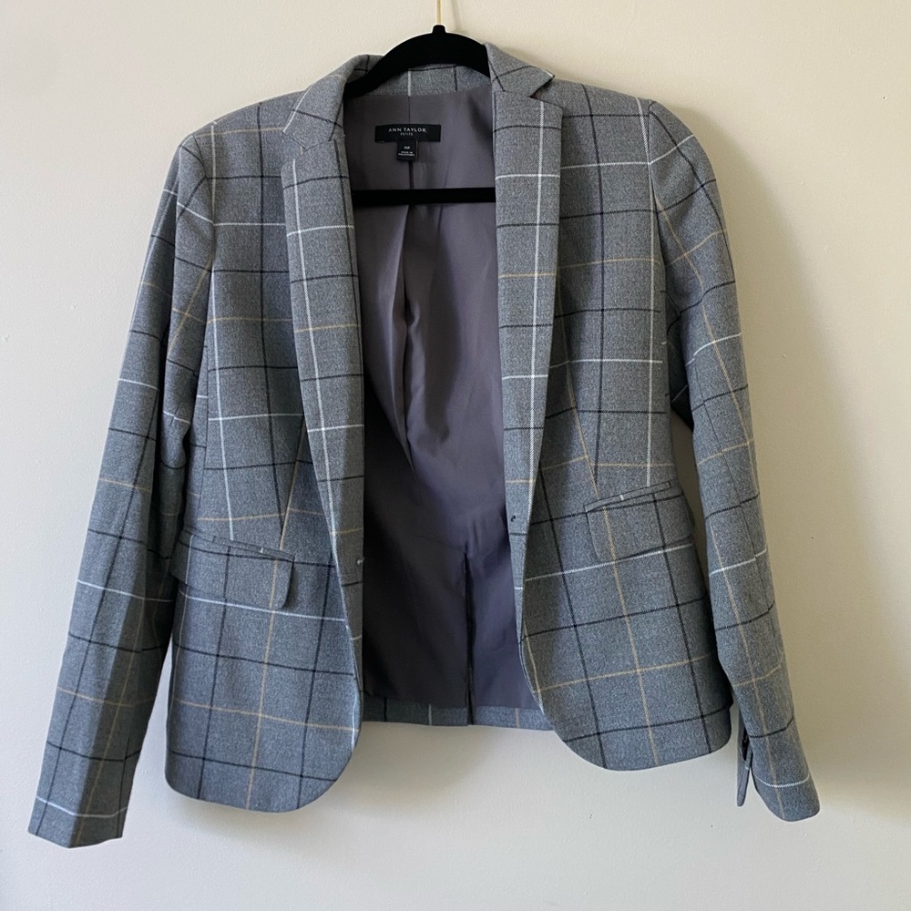 Ann Taylor Gray Sport Coat